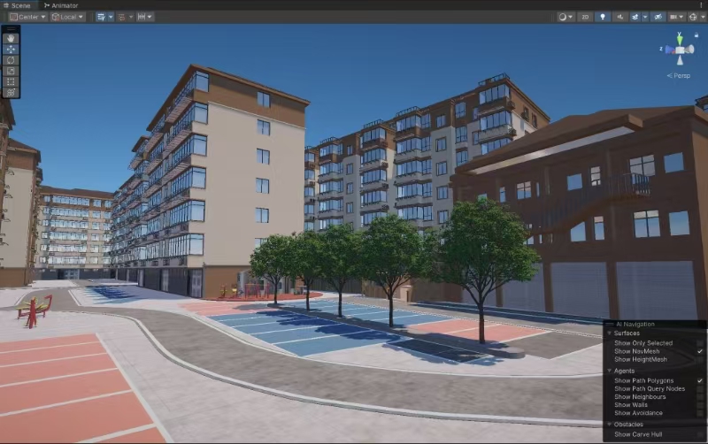 CureLandscape VR scene 2